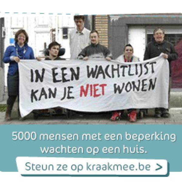 in een wachtlijst kan je niet wonen